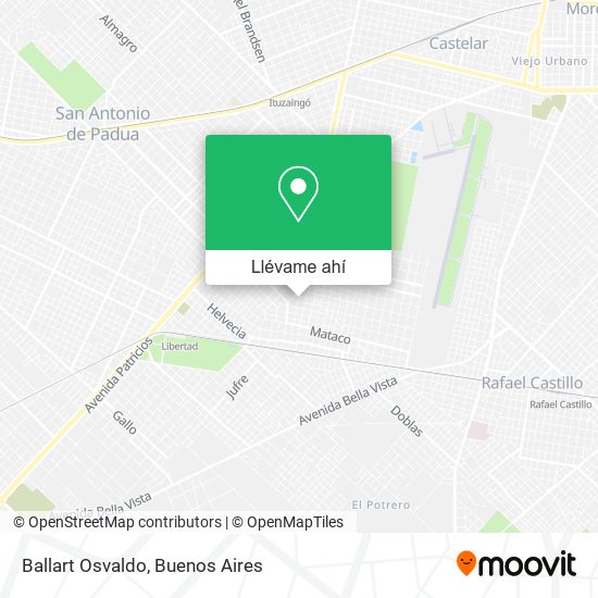 Mapa de Ballart Osvaldo