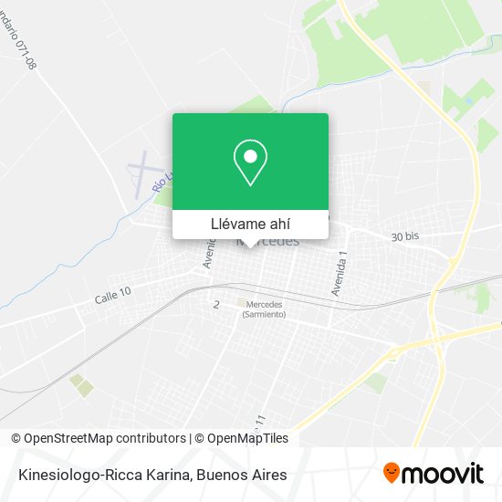 Mapa de Kinesiologo-Ricca Karina