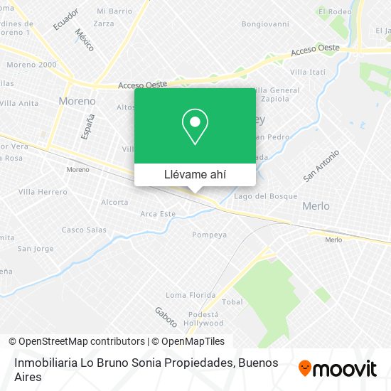 Mapa de Inmobiliaria Lo Bruno Sonia Propiedades