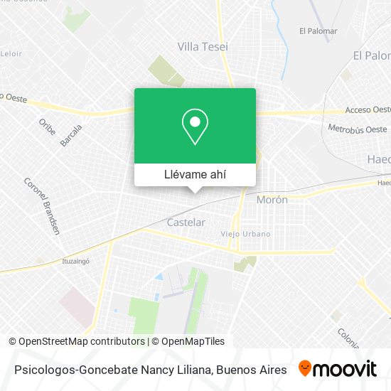 Mapa de Psicologos-Goncebate Nancy Liliana