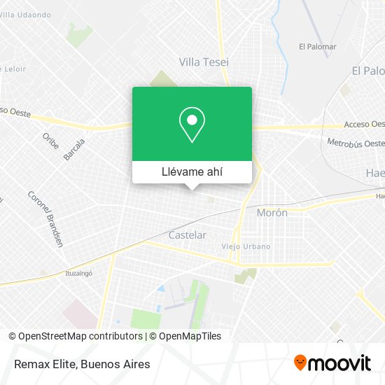 Mapa de Remax Elite