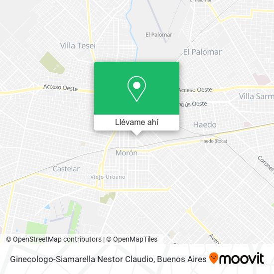 Mapa de Ginecologo-Siamarella Nestor Claudio
