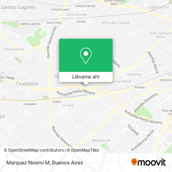 Mapa de Marquez Noemi M