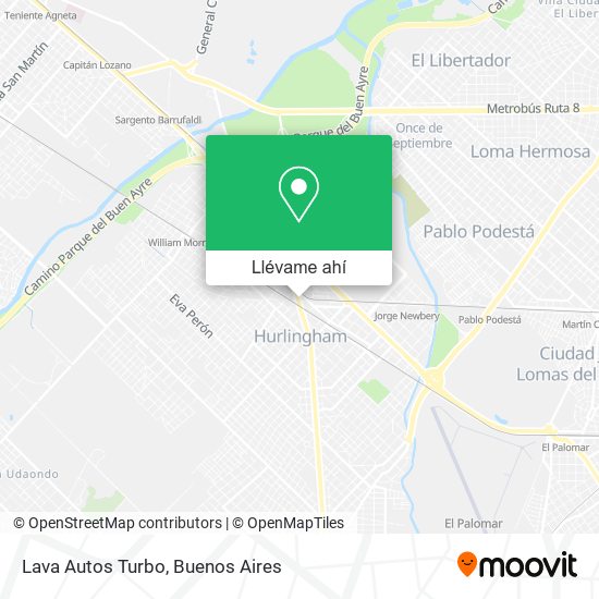 Mapa de Lava Autos Turbo