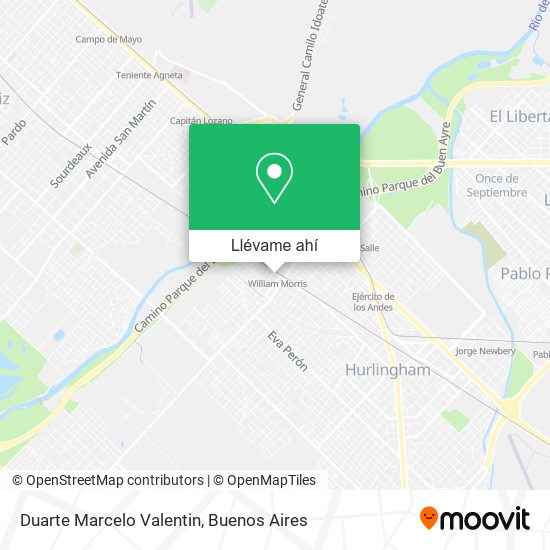 Mapa de Duarte Marcelo Valentin