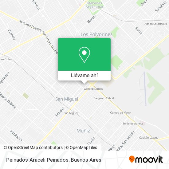 Mapa de Peinados-Araceli Peinados