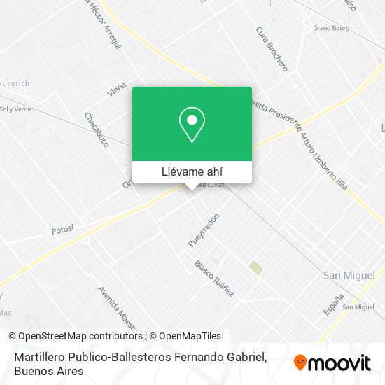 Mapa de Martillero Publico-Ballesteros Fernando Gabriel