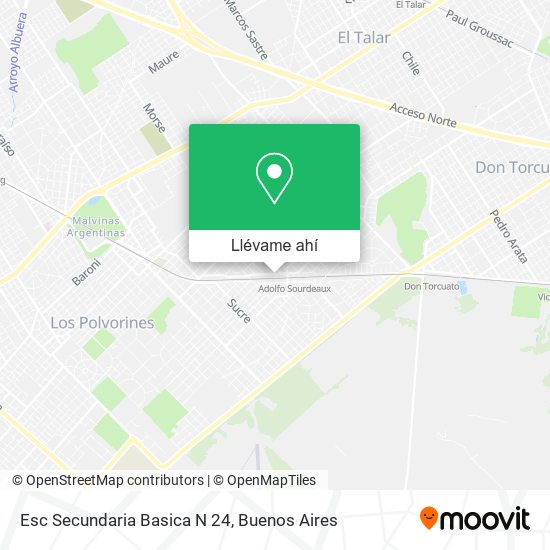 Mapa de Esc Secundaria Basica N 24