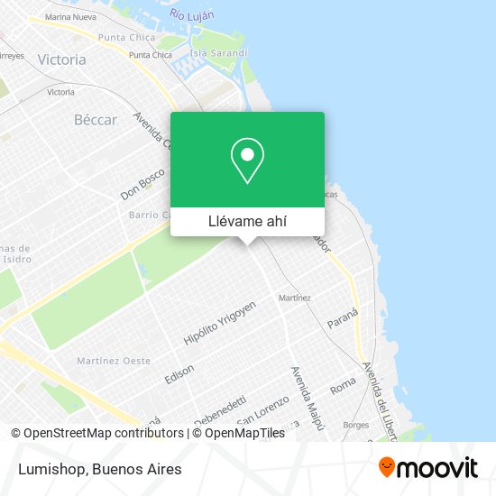 Mapa de Lumishop