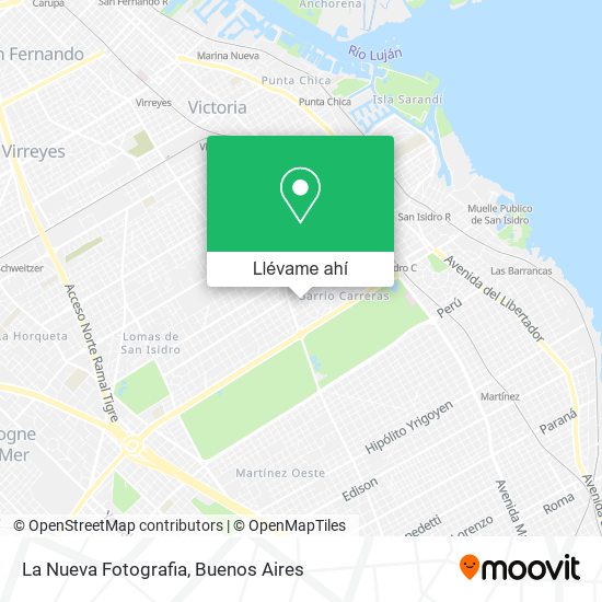 Mapa de La Nueva Fotografia