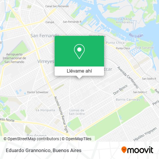 Mapa de Eduardo Grannonico