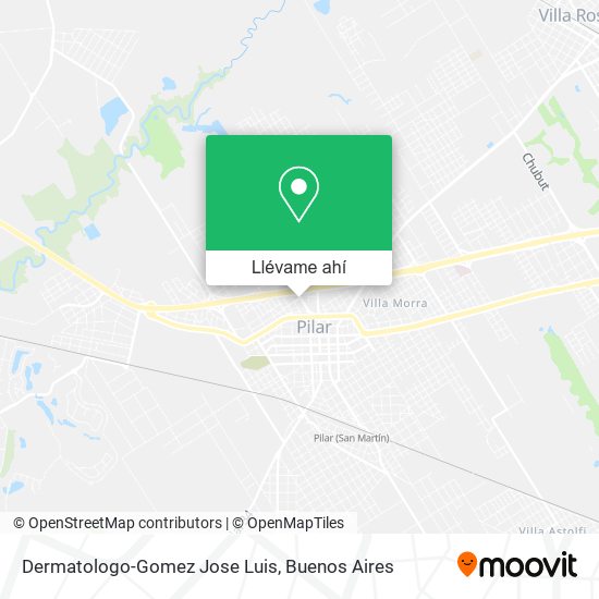 Mapa de Dermatologo-Gomez Jose Luis