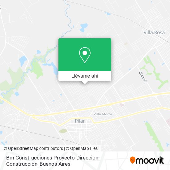Mapa de Bm Construcciones Proyecto-Direccion-Construccion