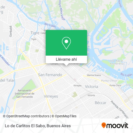 Mapa de Lo de Carlitos El Sabo