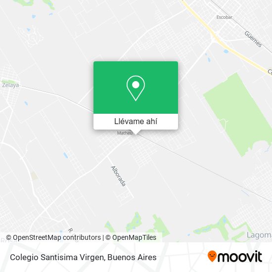 Mapa de Colegio Santisima Virgen