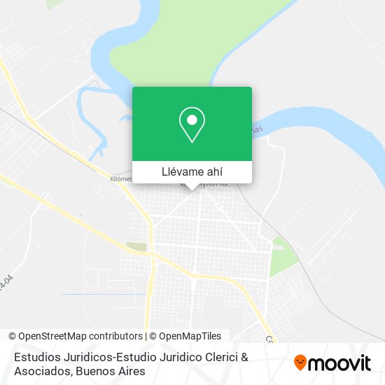 Mapa de Estudios Juridicos-Estudio Juridico Clerici & Asociados