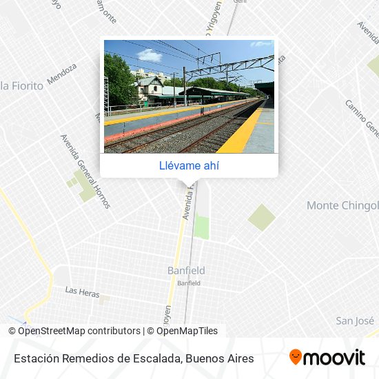 Cómo llegar a Cancha de Talleres de Remedios de Escalada en Lanús en  Colectivo o Tren?