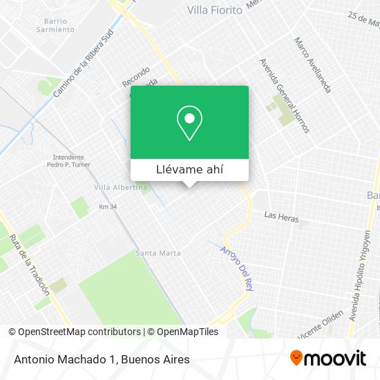 Mapa de Antonio Machado 1