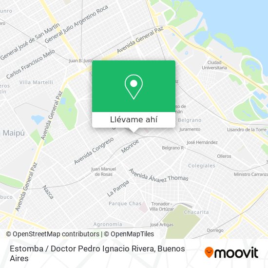 Mapa de Estomba / Doctor Pedro Ignacio Rivera