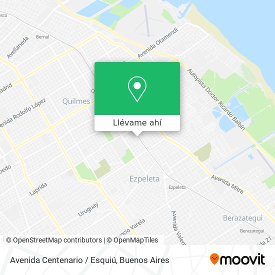 Mapa de Avenida Centenario / Esquiú