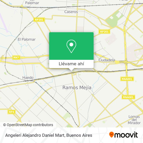 Mapa de Angeleri Alejandro Daniel Mart