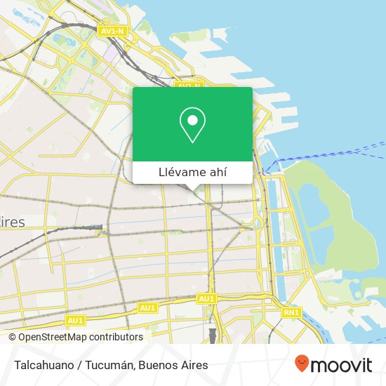 Mapa de Talcahuano / Tucumán