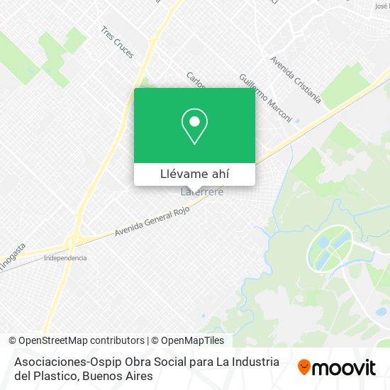 Mapa de Asociaciones-Ospip Obra Social para La Industria del Plastico