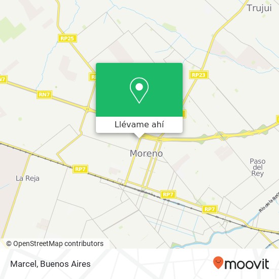 Mapa de Marcel