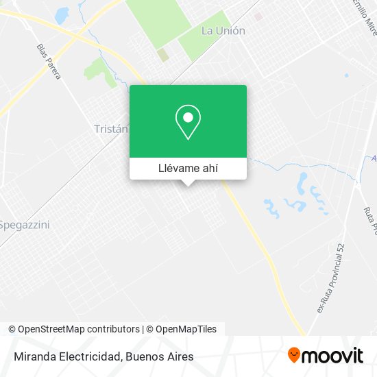 Mapa de Miranda Electricidad