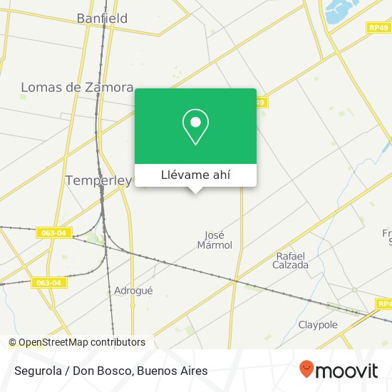 Mapa de Segurola / Don Bosco