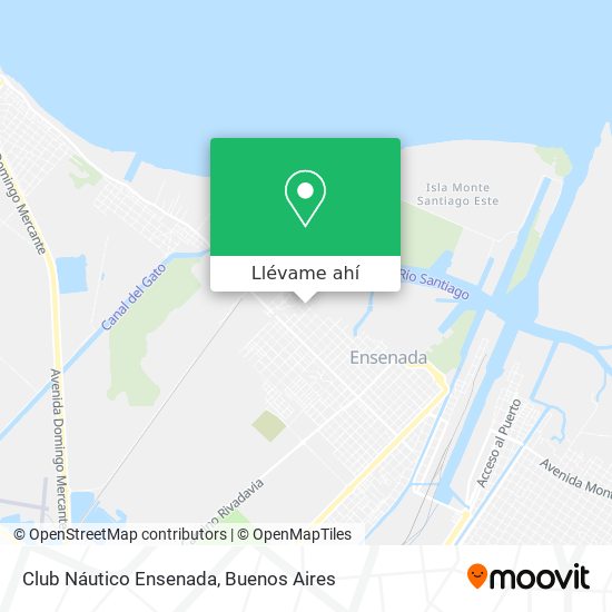 Mapa de Club Náutico Ensenada