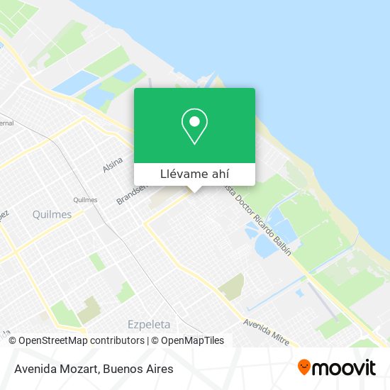 Mapa de Avenida Mozart