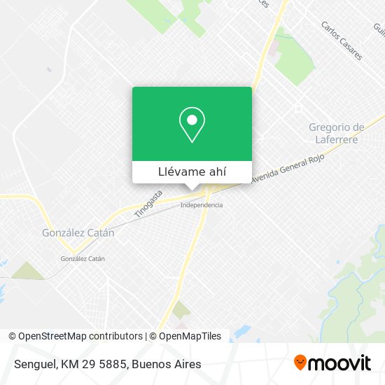 Mapa de Senguel, KM 29 5885