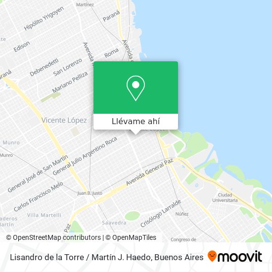 Mapa de Lisandro de la Torre / Martín J. Haedo