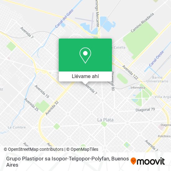 Mapa de Grupo Plastipor sa Isopor-Telgopor-Polyfan