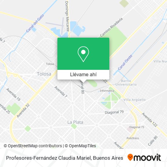 Mapa de Profesores-Fernández Claudia Mariel