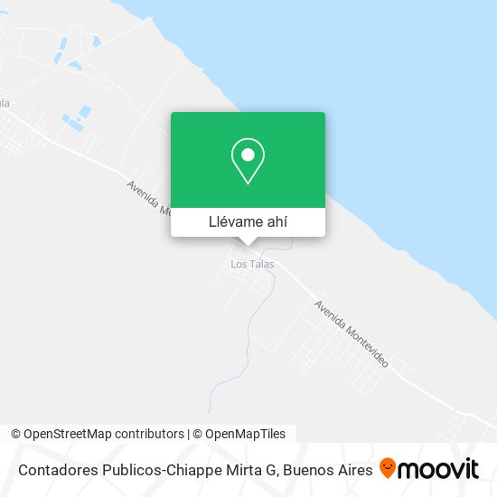 Mapa de Contadores Publicos-Chiappe Mirta G