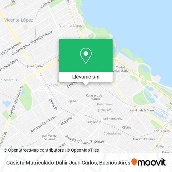 Mapa de Gasista Matriculado-Dahir Juan Carlos