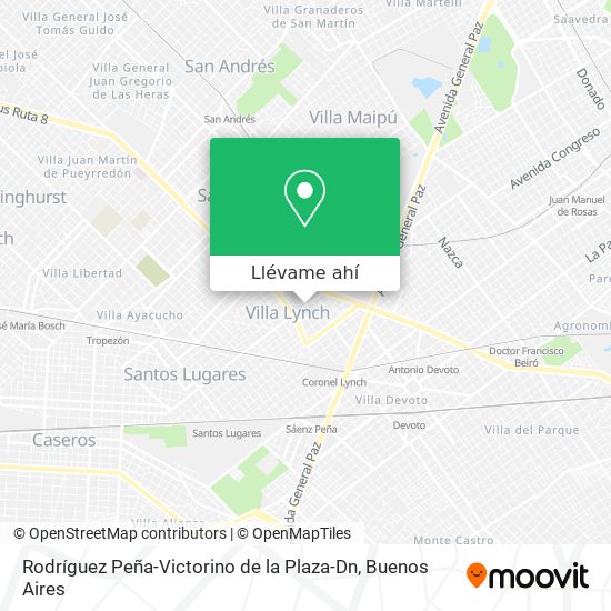 Mapa de Rodríguez Peña-Victorino de la Plaza-Dn