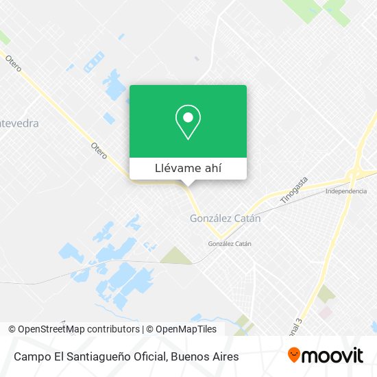 Mapa de Campo El Santiagueño Oficial