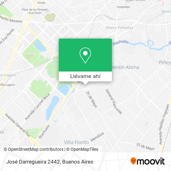 Mapa de José Darregueira 2442