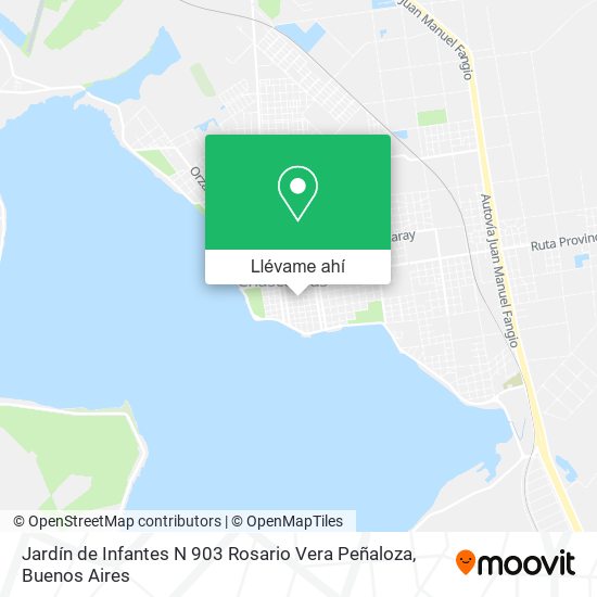 Mapa de Jardín de Infantes N 903 Rosario Vera Peñaloza