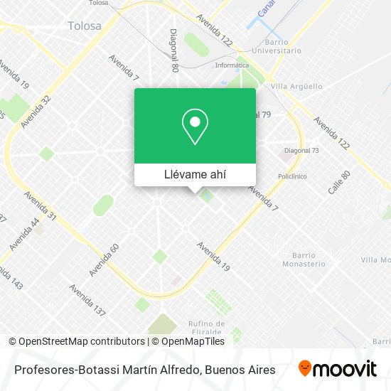 Mapa de Profesores-Botassi Martín Alfredo