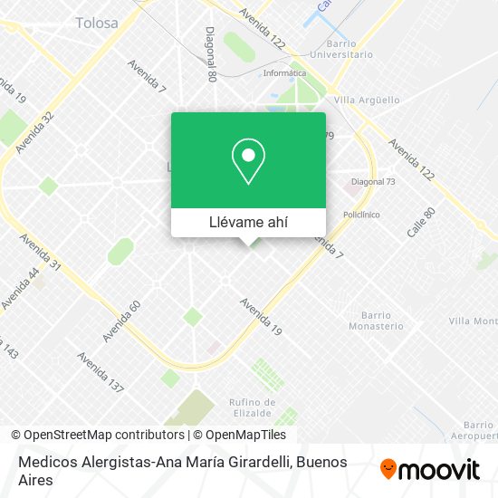 Mapa de Medicos Alergistas-Ana María Girardelli