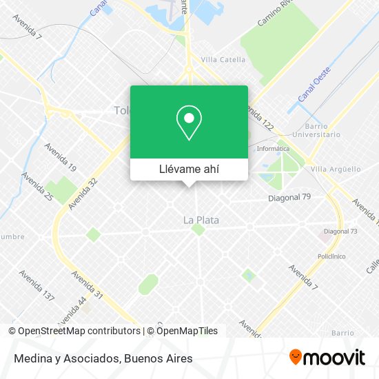 Mapa de Medina y Asociados