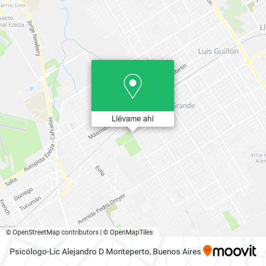 Mapa de Psicólogo-Lic Alejandro D Monteperto