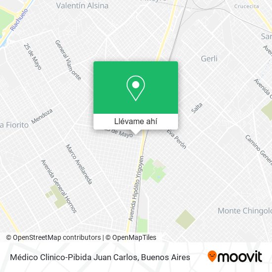 Mapa de Médico Clinico-Pibida Juan Carlos