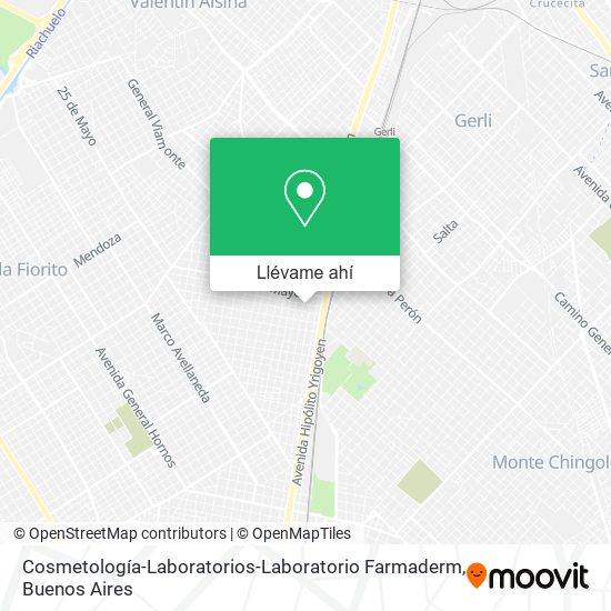 Mapa de Cosmetología-Laboratorios-Laboratorio Farmaderm