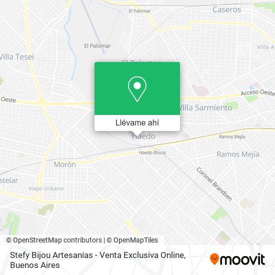 Mapa de Stefy Bijou Artesanías - Venta Exclusiva Online