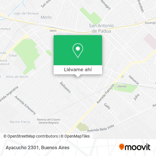 Mapa de Ayacucho 2301